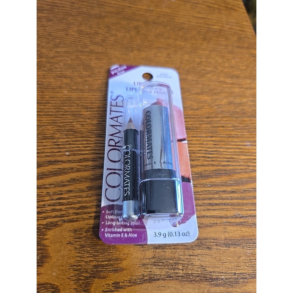 Colormates Lipstick and Lip Liner‎ Pencil #62625 Pink Passion